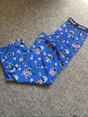 Women’s Blue Stitch Character Lounge Pajama Pants